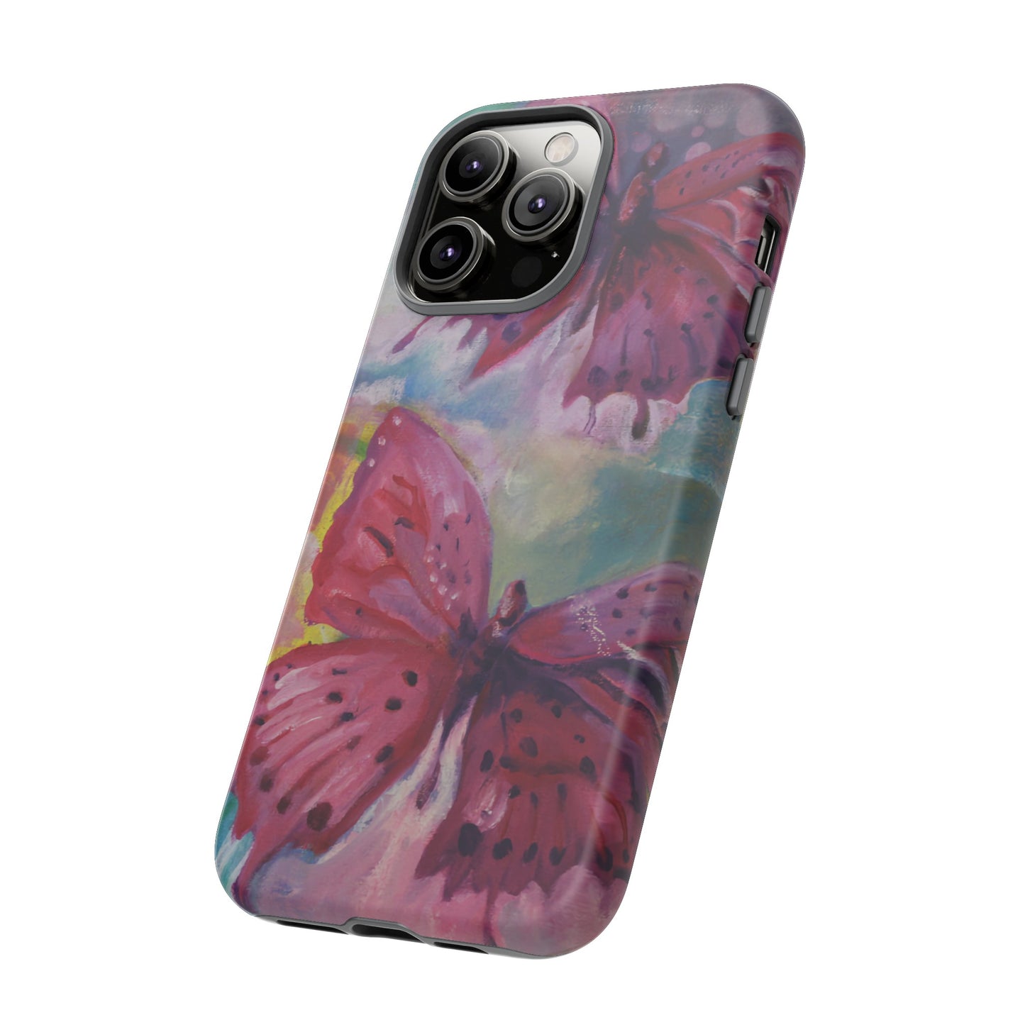 Pink Butterfly Case