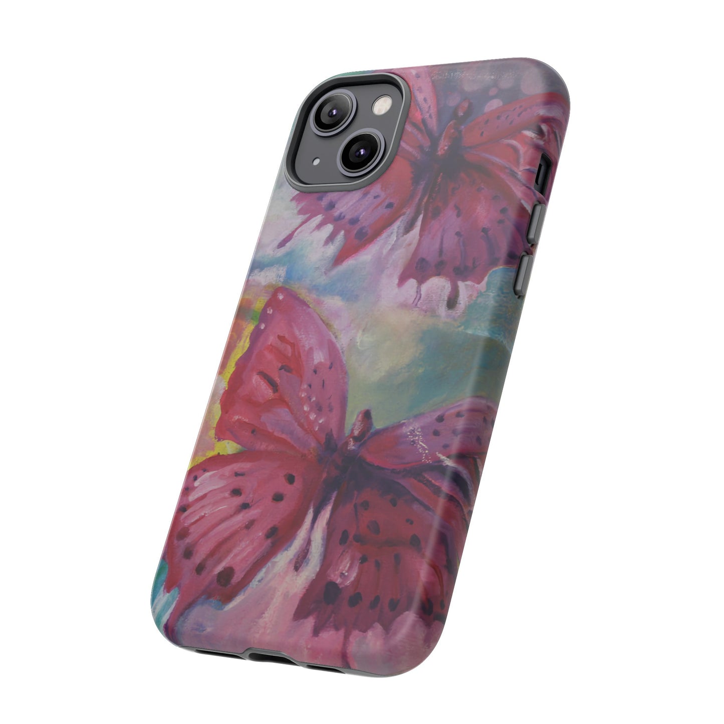 Pink Butterfly Case