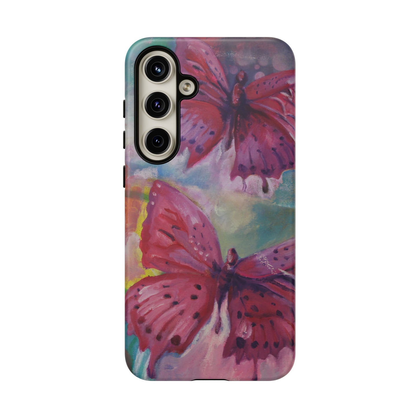 Pink Butterfly Case