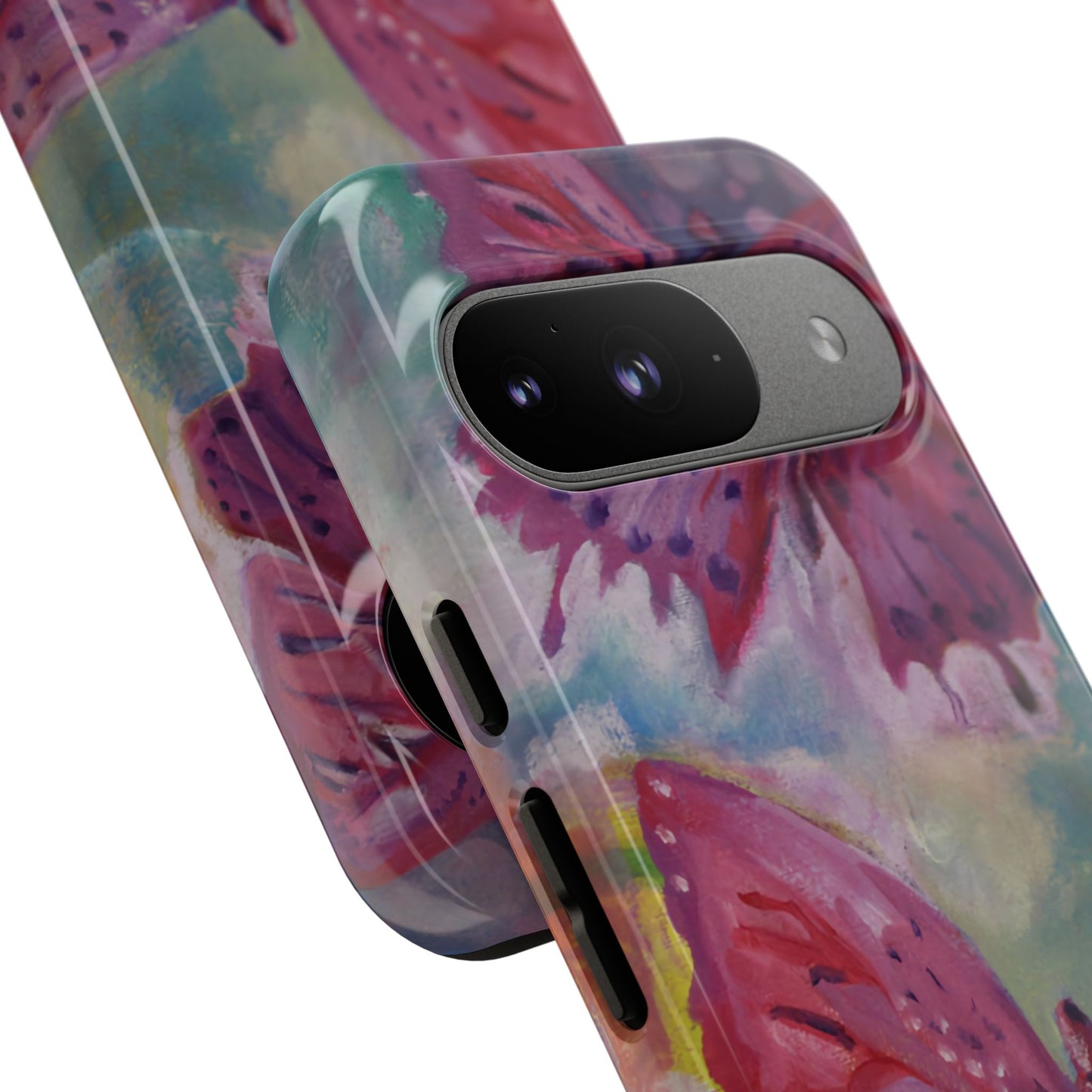 Pink Butterfly Case - Tough Cases, Cute Phone Cover, Nature Lover Gift, Vibrant