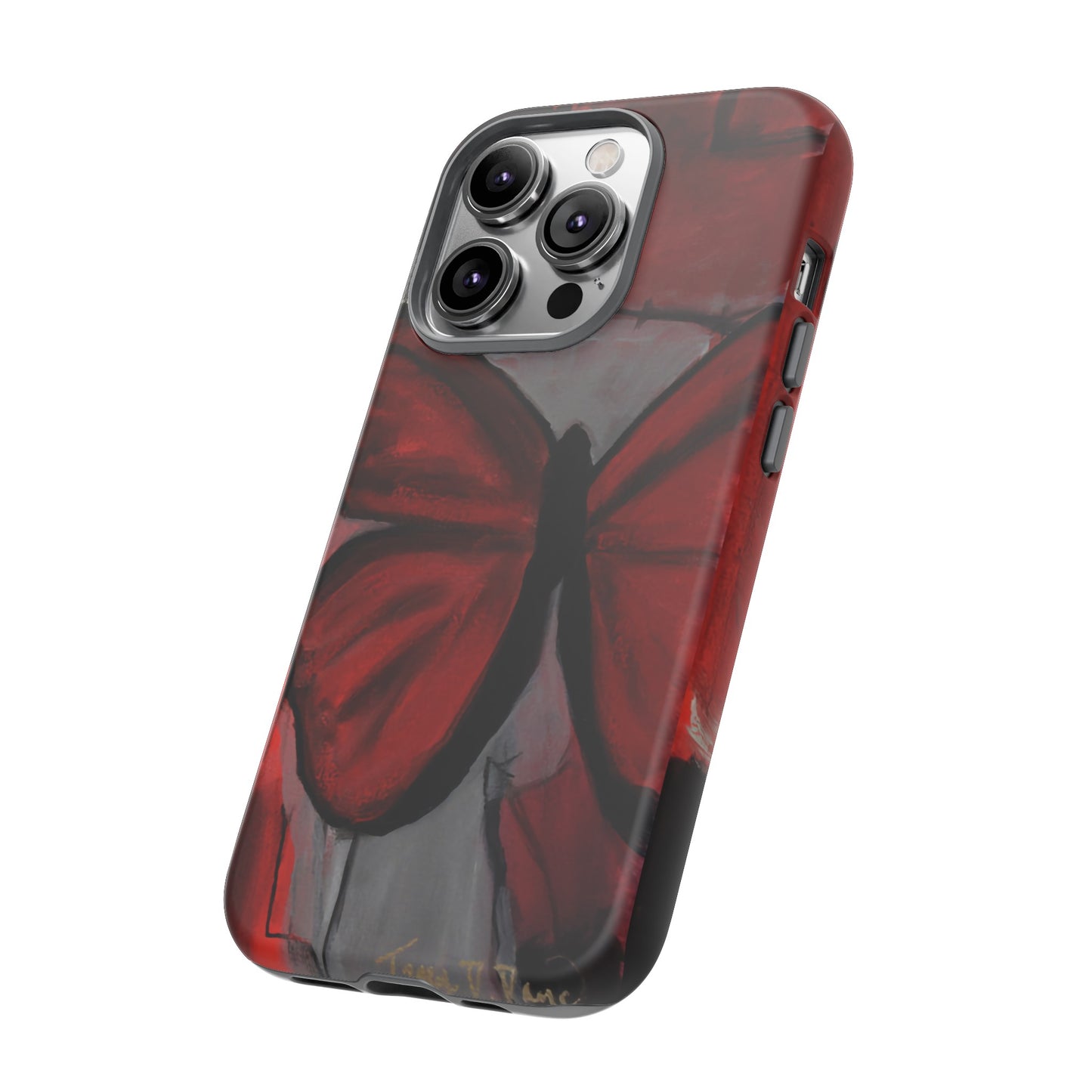 Red Butterfly Phone Case