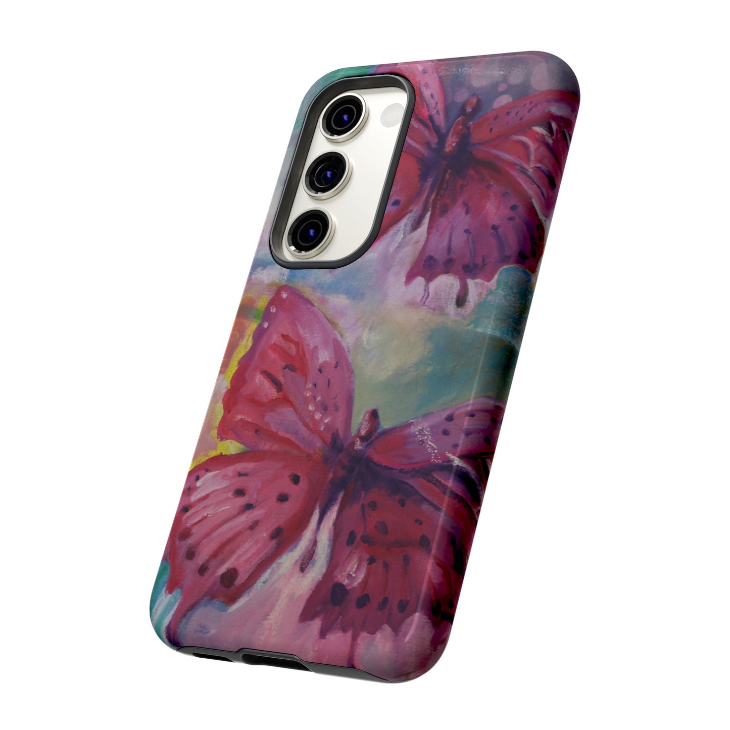 Pink Butterfly Case