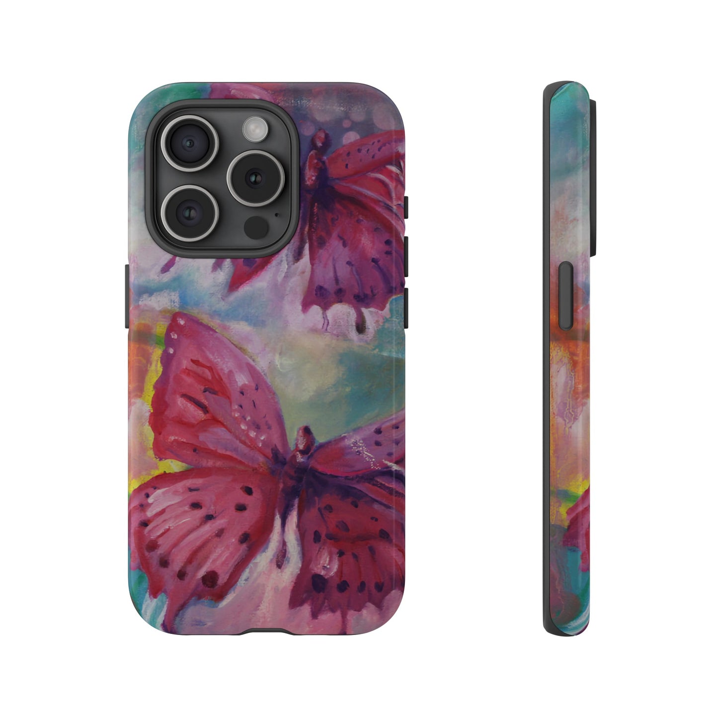 Pink Butterfly Case