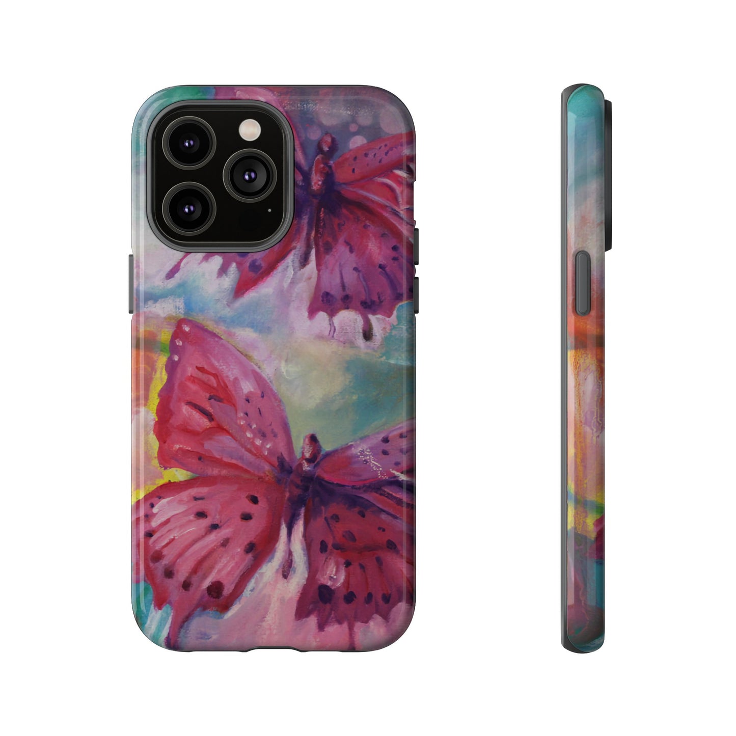 Pink Butterfly Case